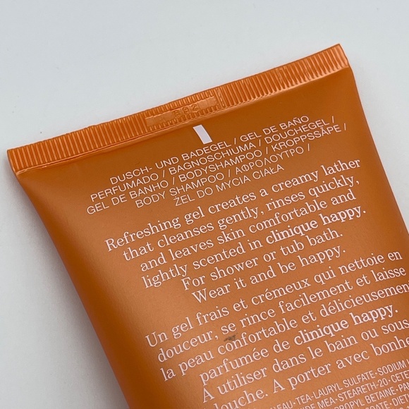 NEW Clinique Happy Perfumed Body Wash - Size 6.7 Oz. 200mL hard to find - Picture 2 of 4